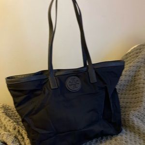 Tory Nylon Tote- Navy